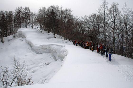 雪渓の写真