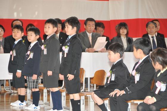 入学式の様子の写真2