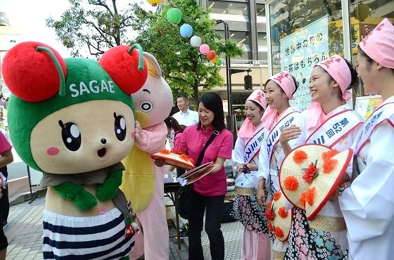 ミス花笠、花笠まつり