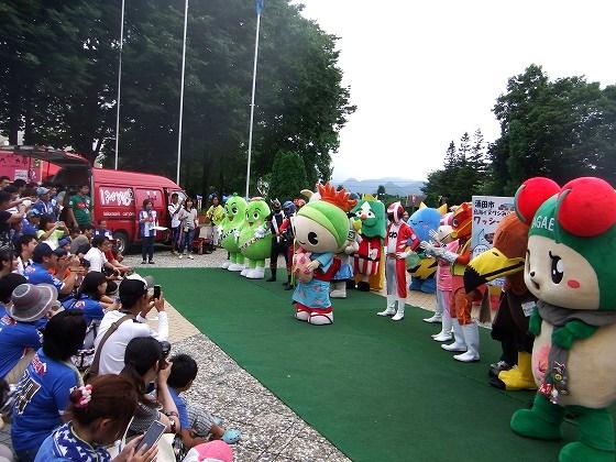 県内外から20以上のキャラクター、ご当地ヒーロー