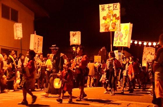 大谷風神祭の様子の写真2
