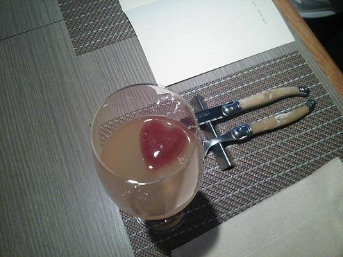 食前のドリンクの写真