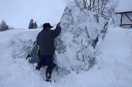 雪、闘い