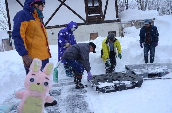 弟子ウサヒ、土台作り