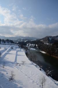 最上川の五百川峡谷の写真3