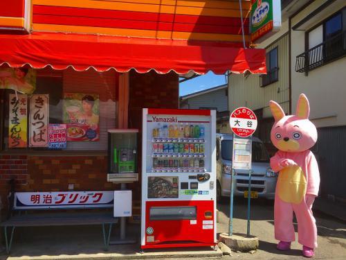 ウサヒ、大谷着
