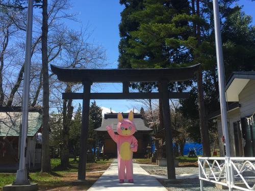 ウサヒと白山神社
