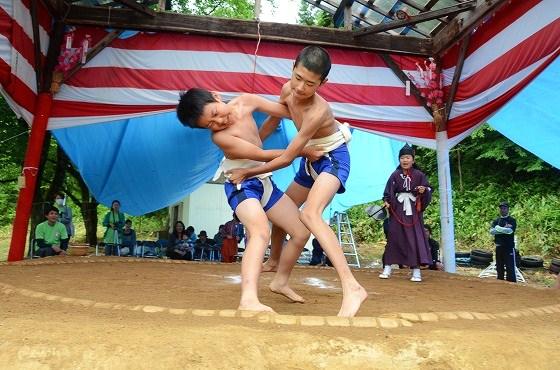 西五百川小学校すもう大会