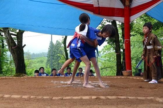 西五百川小学校 すもう大会