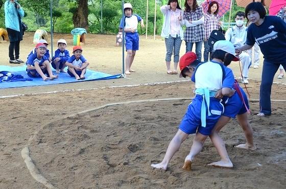 西五百川小学校 すもう大会