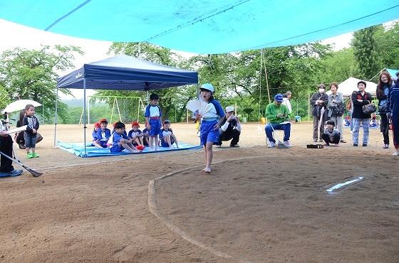 西五百川小学校 すもう大会