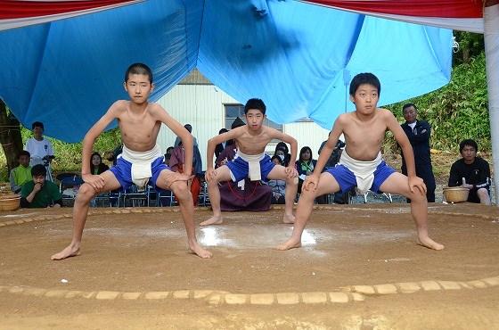 西五百川小学校 すもう大会