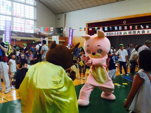 ウサヒとカブくん