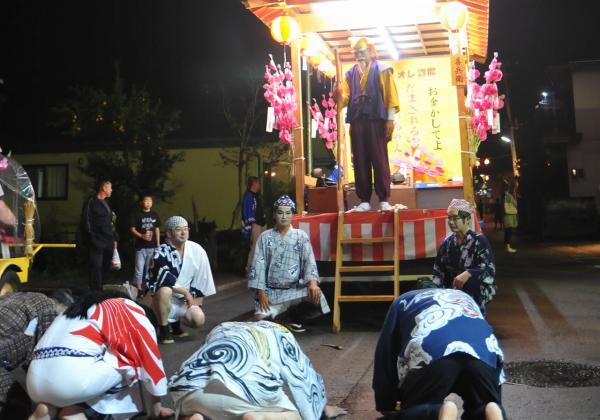 寸劇の時代劇の写真