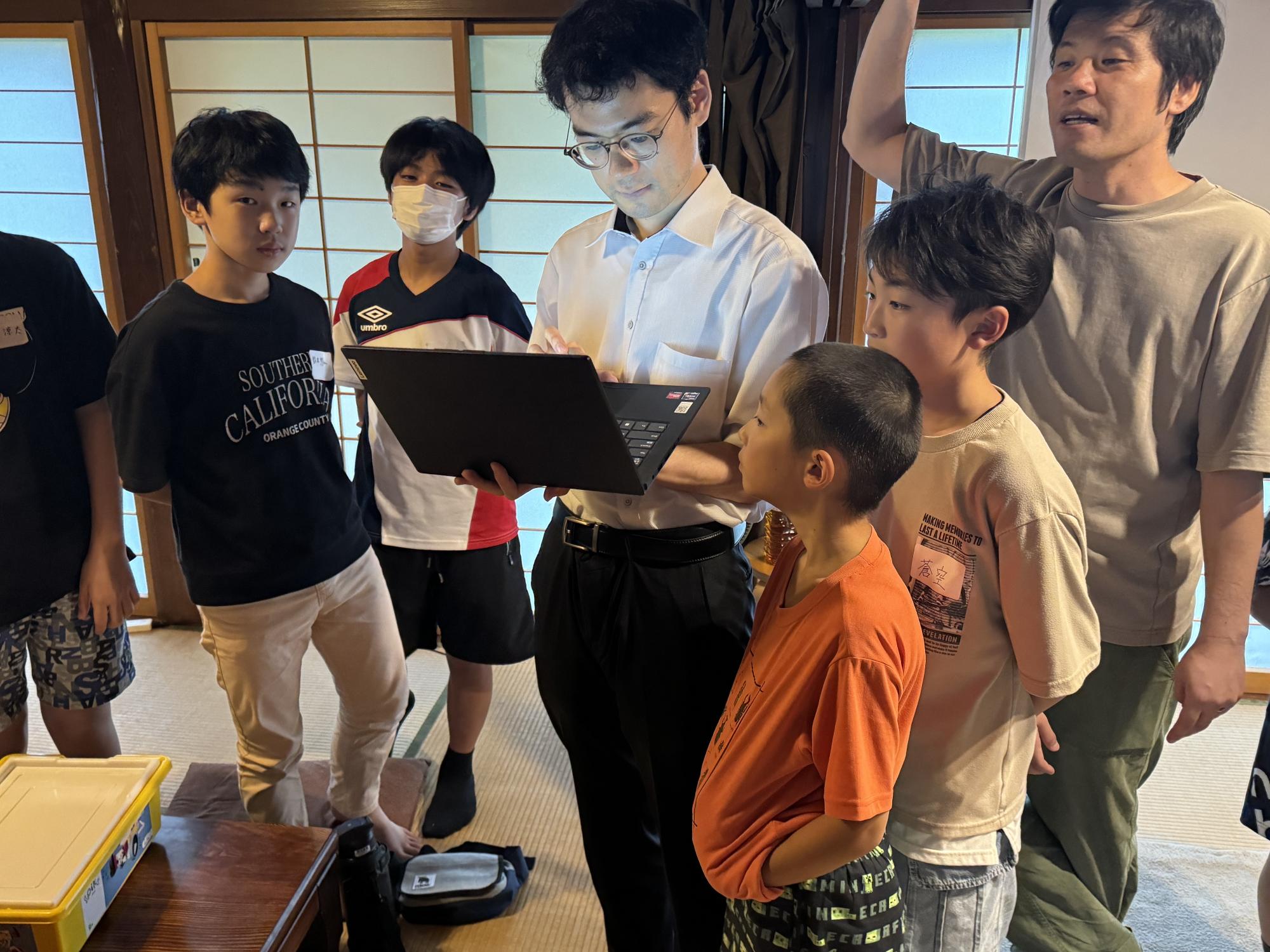 プログラミング教室の様子