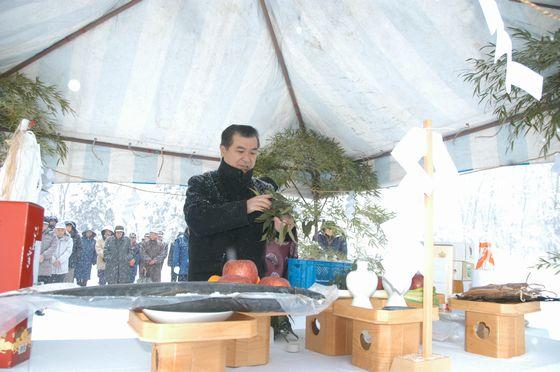町長の写真