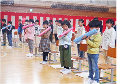 西小入学式の様子の写真3