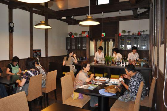 店内の様子の写真