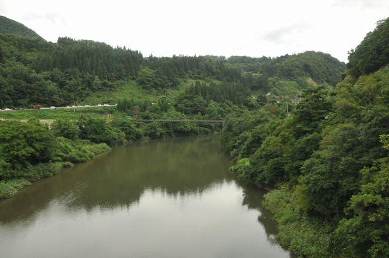 最上川下流側の写真