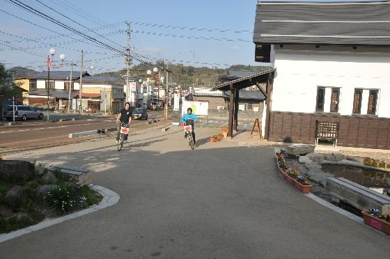 到着の写真
