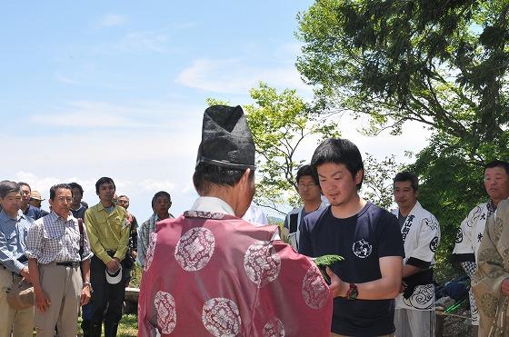 夏山開きの式典の様子の写真2