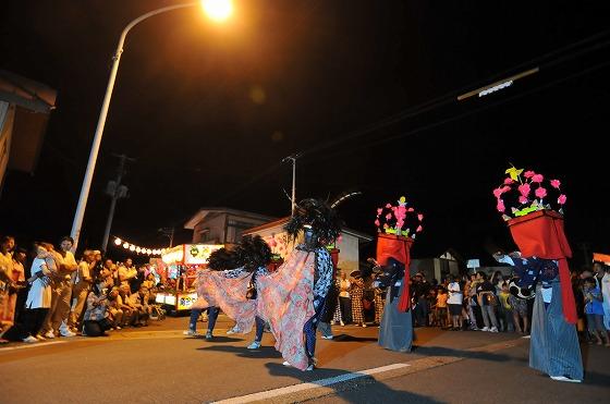 角田流大谷獅子踊りの写真