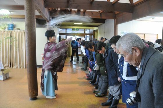 安全祈願祭の様子の写真