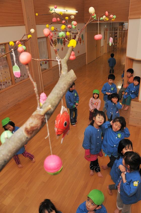 だんご下げの様子の写真14