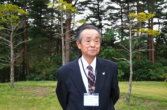 七ヶ浜町の中津川伸二教育長の写真