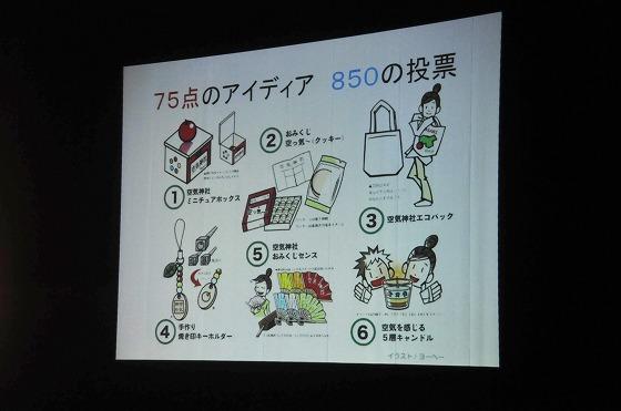 75点のアイディア 850の投票の写真