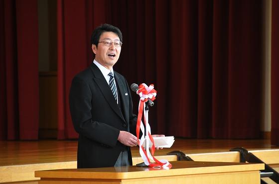 大谷小学校の入学式の様子の写真6