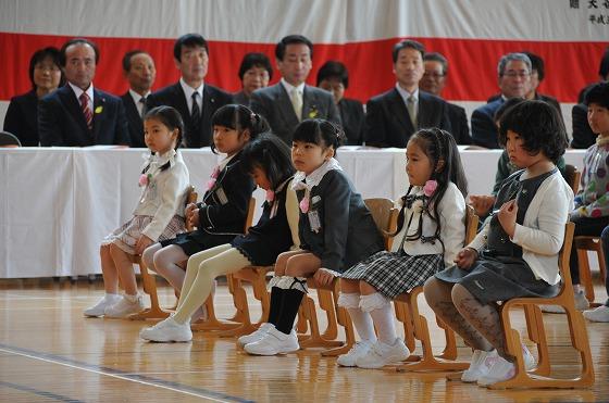 大谷小学校の入学式の様子の写真9