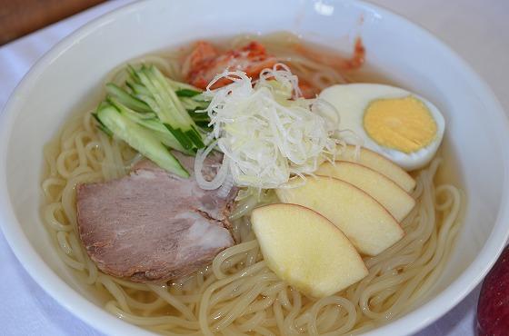 りんご冷麺の写真