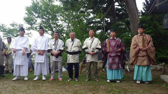 朝日連峰夏山開き式典の様子の写真1