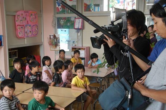 撮影している写真