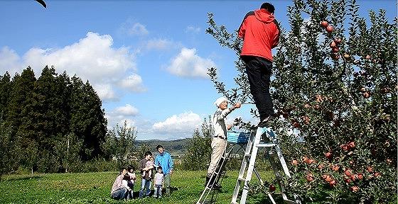 山形ふるさとCM大賞作品のメイキングの様子の写真