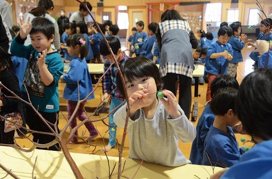 だんご下げの様子の写真10