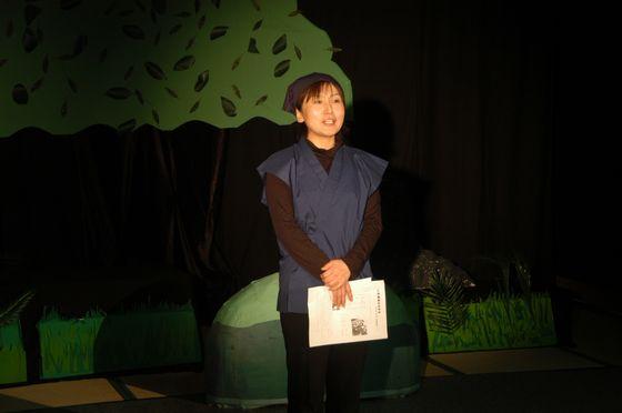 講演の趣旨を説明している写真