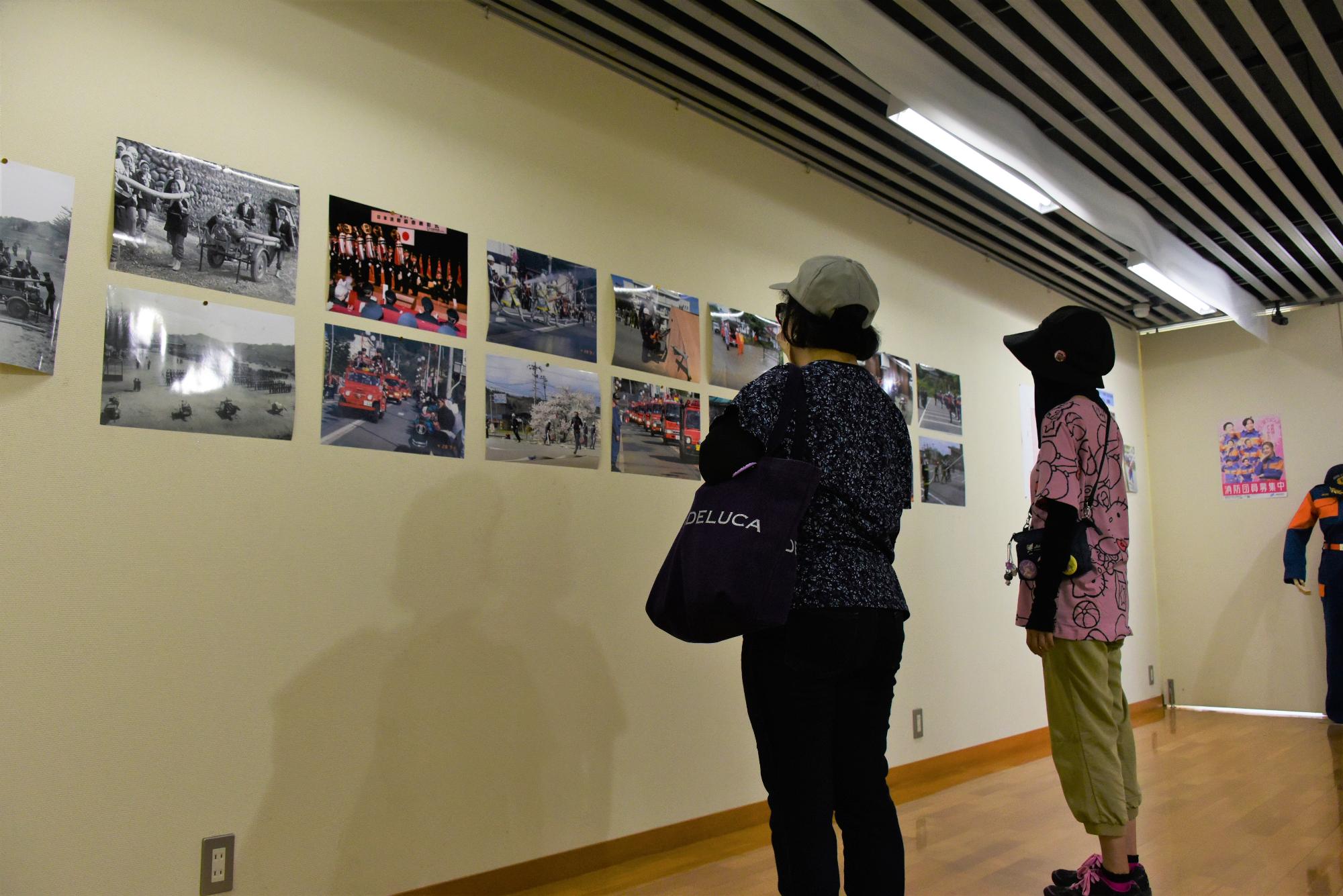 防災フェス27(歴代消防団の活躍を写真で振り返る)