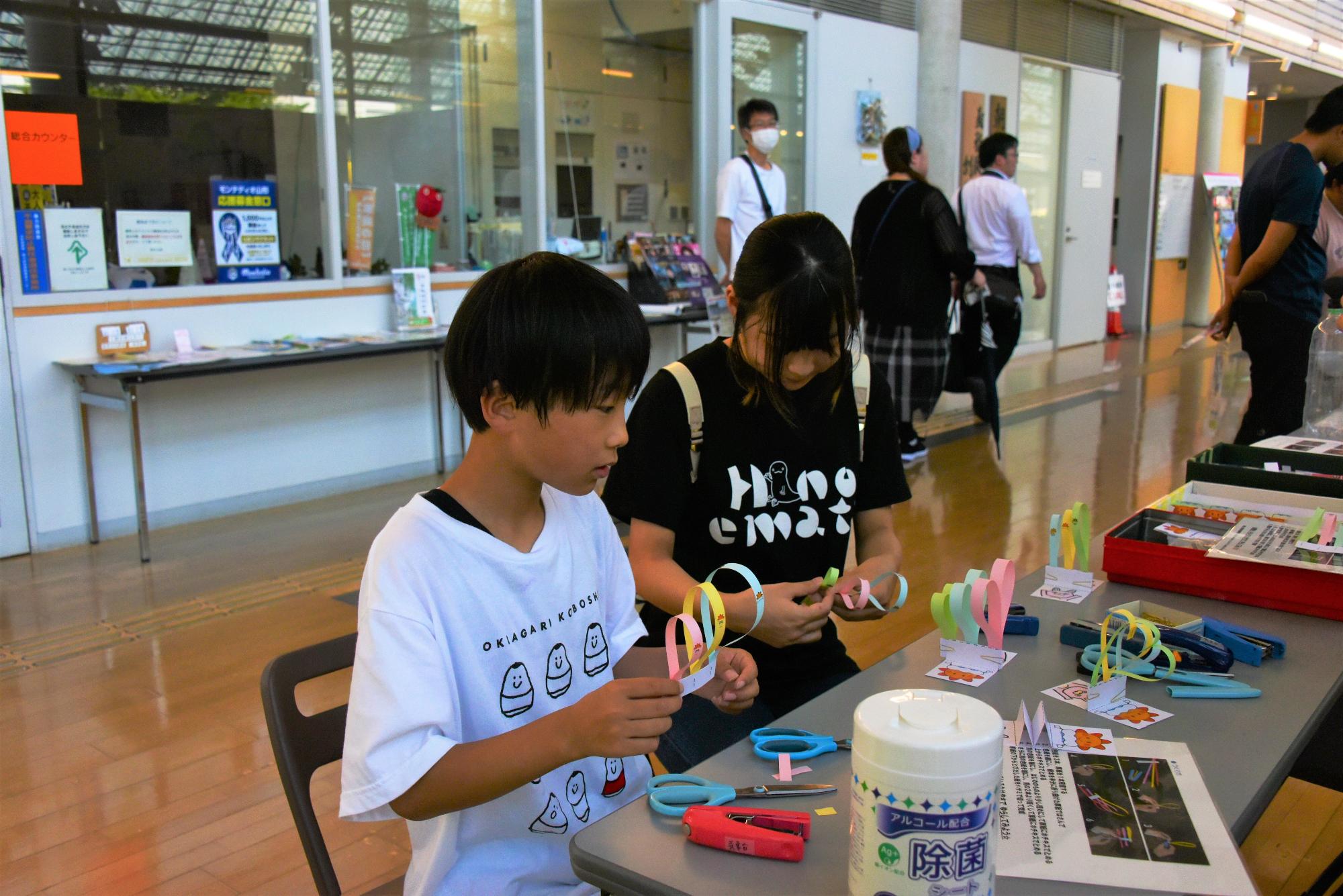 防災フェス25(震度の原理を工作で学習)