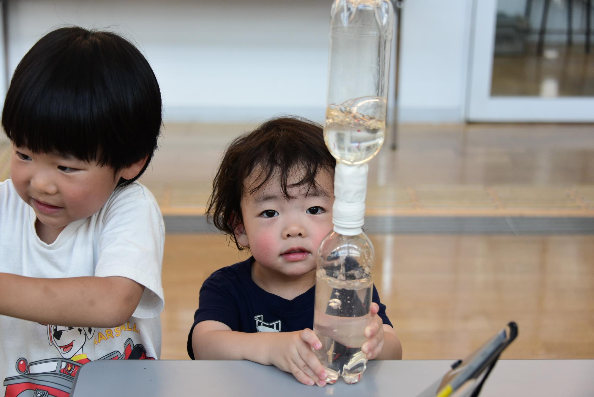 防災フェス24(竜巻の動きを水で見る体験も)