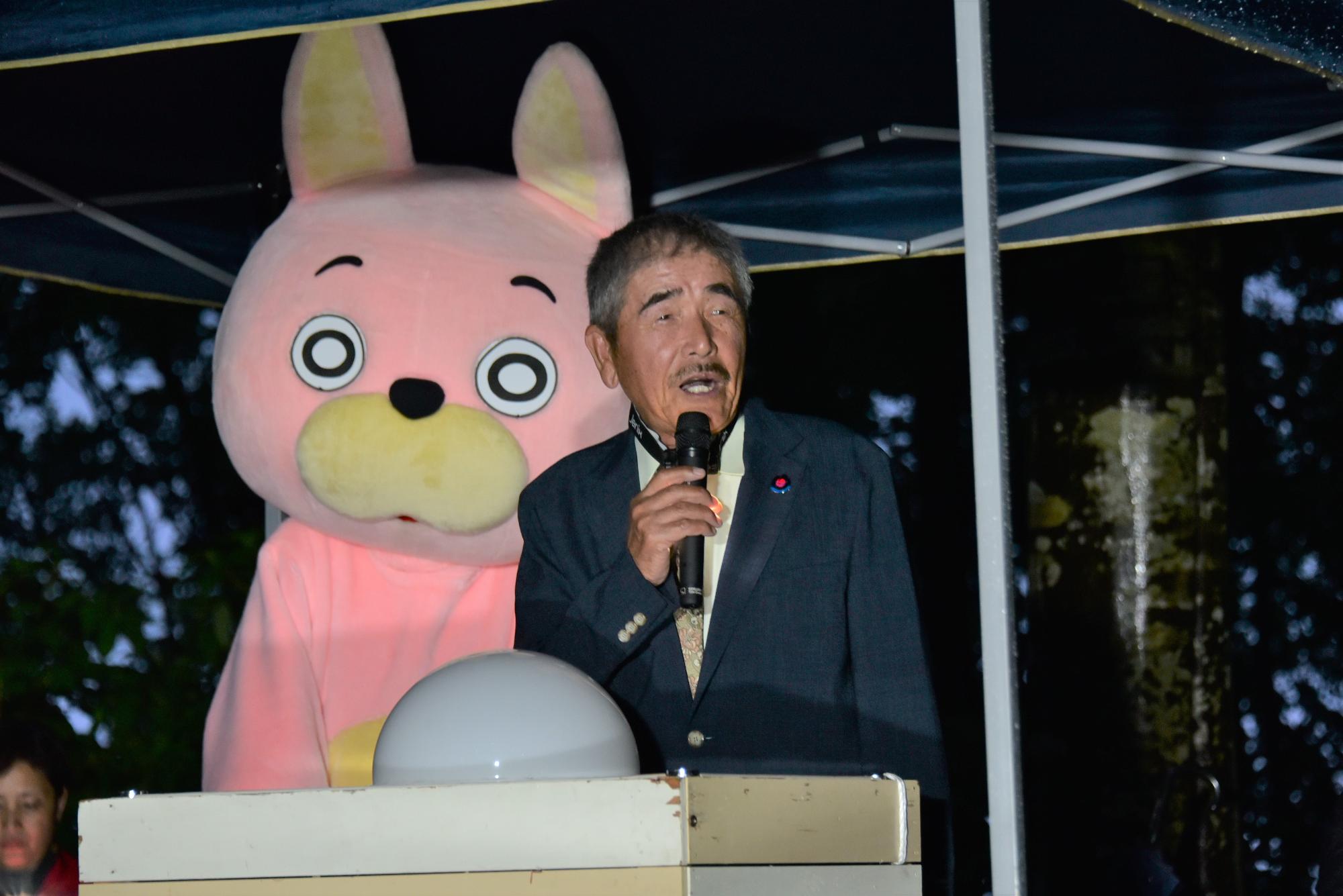観光協会の会長よりあいさつ
