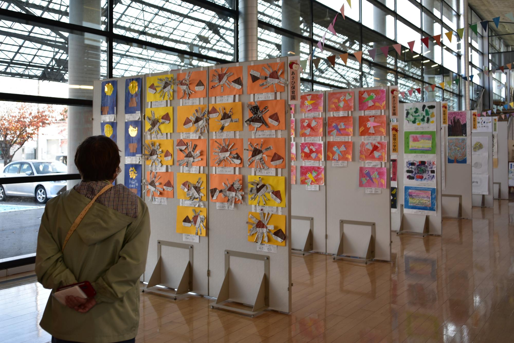 第59回 朝日町芸術文化祭(子どもたちの作品も展示)