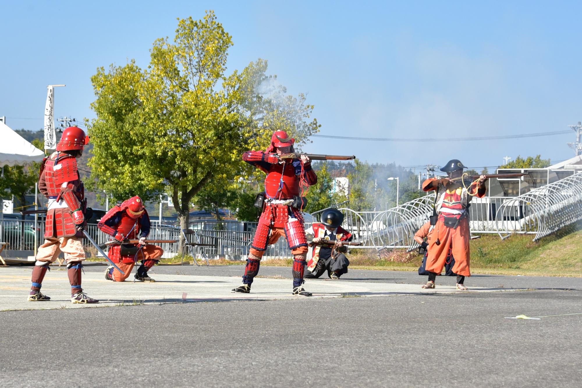 第59回 朝日町芸術文化祭(森重流砲術伝承)