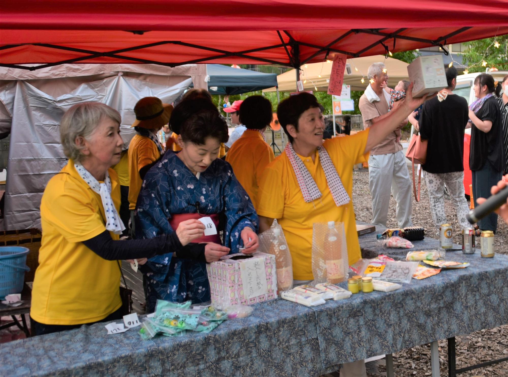 すんたく市夏まつり(抽選会)