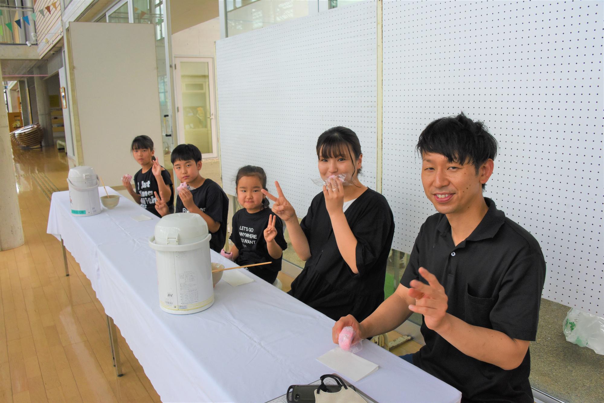 家族で茶道に挑戦