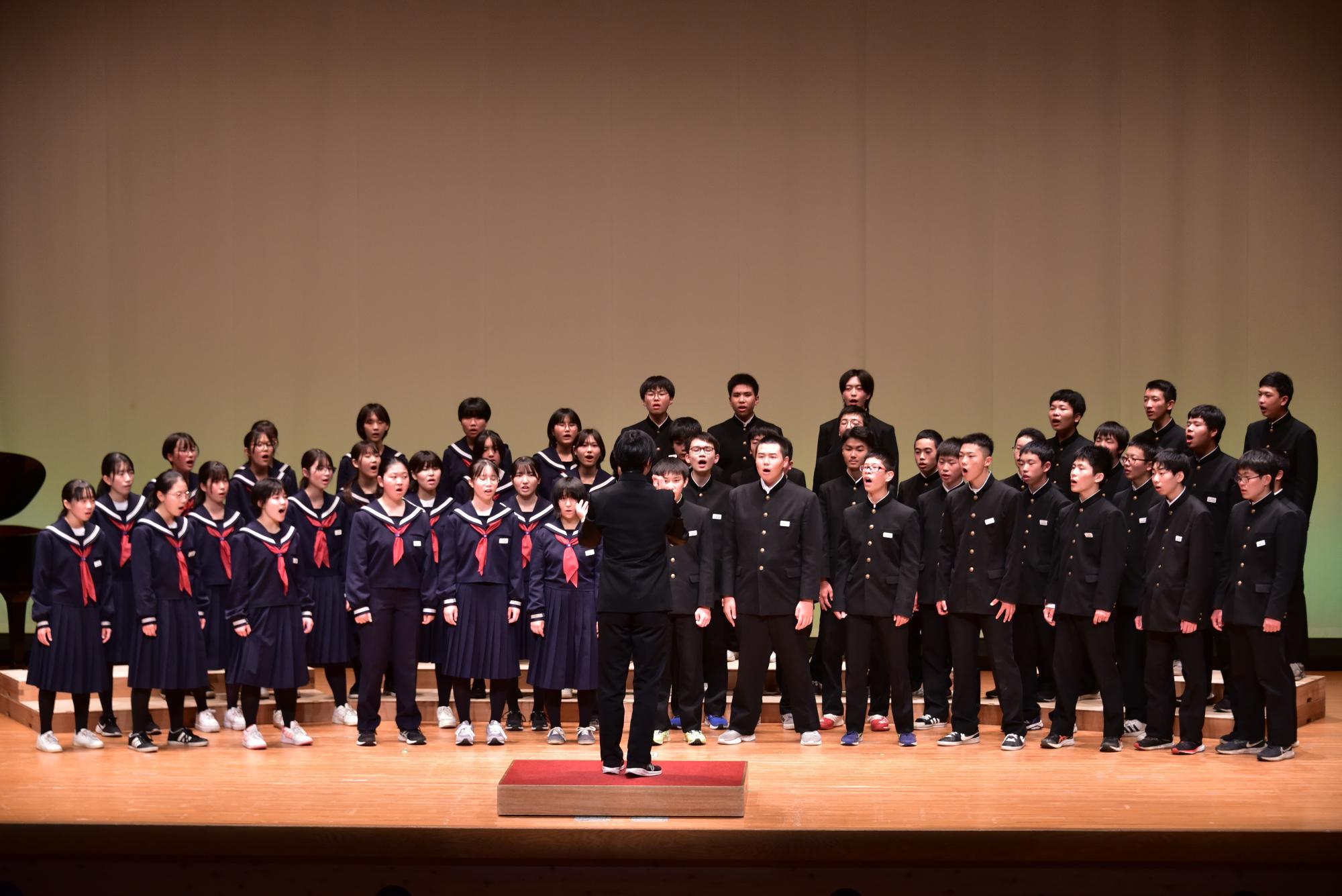 第59回 朝日町芸術文化祭(朝日中3年合唱)