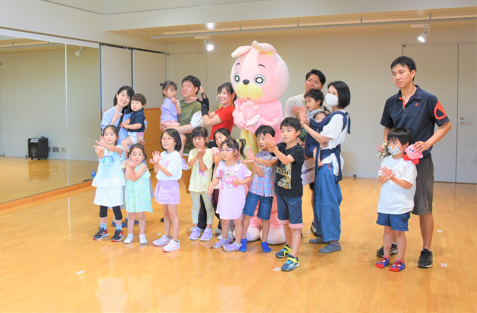 最後はみんなで記念撮影