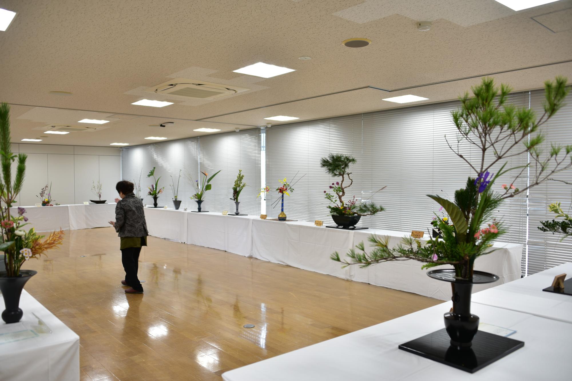 第59回 朝日町芸術文化祭(池坊)