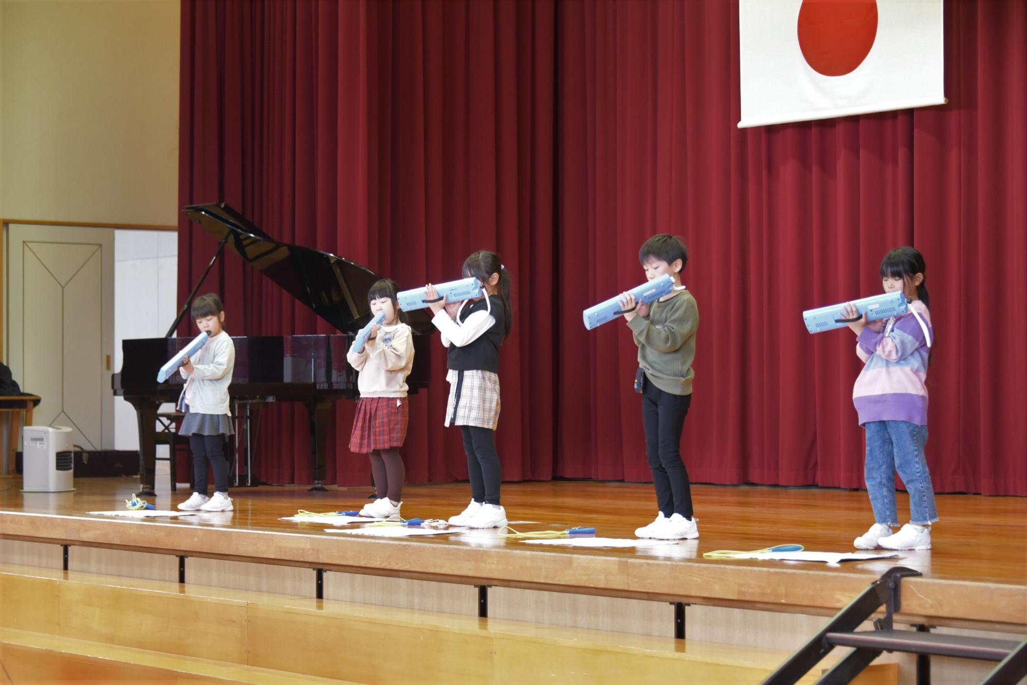 大谷小入学式の様子の写真3